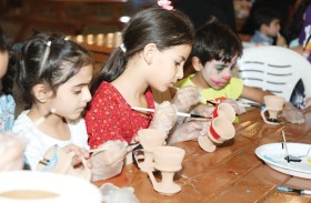 بلدية مدينة العين تطلق فعالية الفن والمواهب في حديقة العامرة شمال