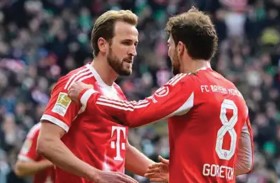 هاري كين يقترب من توجيه ضربة جديدة لكريستيانو رونالدو