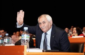 اللجنة الأولمبية العراقية تهنىء جلود لانتخابه رئيسا للاتحاد الدولي لرفع الأثقال 
