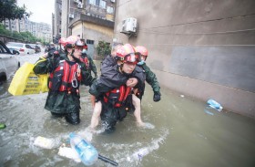 ارتفاع عدد ضحايا فيضانات وسط الصين إلى 99 قتيلا