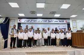 685 طالباً وطالبة استفادوا من برنامج النادي الصيفي فى المخيم الإماراتي الأردني