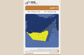 «الوطني للأرصاد» يحذر من رياح قوية مثيرة للغبار وتدنٍ في الرؤية الأفقية