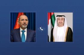 عبدالله بن زايد يجري اتصالاً هاتفياً مع نائب رئيس الوزراء ووزير الخارجية الأردني