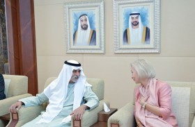 نهيان بن مبارك يستقبل سفيرة الولايات المتحدة الأمريكية لدى الدولة