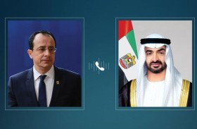 رئيس الدولة والرئيس القبرصي يبحثان هاتفيا علاقات التعاون والتطورات الإقليمية