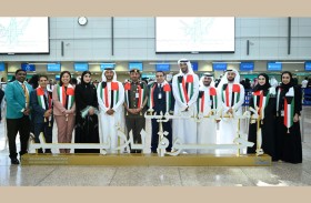 مطار دبي الدولي يحتفي بالمسافرين القادمين من دولة الكويت