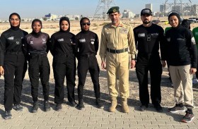 عبد الله المري يتفقد مُنافسات بطولة شرطة دبي الثانية للرماية والموانع 