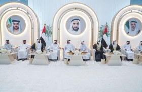 سيف بن زايد يحضر أفراح الكتبي