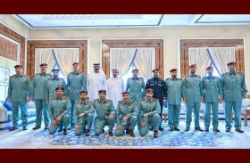 حاكم عجمان يطلع على برامج واستراتيجية الدفاع المدني