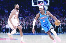 ثاندر يعزّز صدارته بفوز رابع تواليا على نيكس 