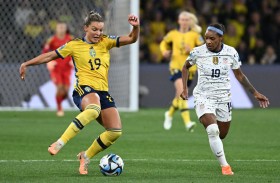 السويد تجرّد الولايات المتحدة من لقب مونديال السيدات