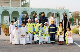 هيئة أبوظبي للدفاع المدني تشارك في فعالية يوم الطفل الإماراتي