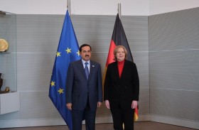 صقر غباش يعقد جلسة مباحثات مع رئيسة البوندستاغ الألماني