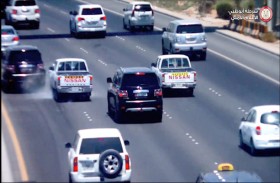  شرطة أبوظبي : عدم ترك «مسافة أمان» يتسبب في حوادث جسيمة على الطرق