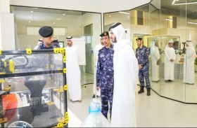 زايد بن حمد آل نهيان يطّلع على جهود شرطة عجمان في مكافحة المخدرات والوقاية منها