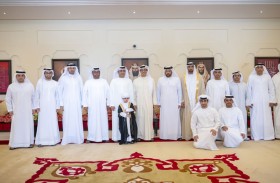 منصور بن زايد يحضر أفراح الرميثي