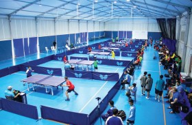 «أبوظبي لألعاب المضرب» يستضيف البطولة المفتوحة الثانية لكرة الطاولة