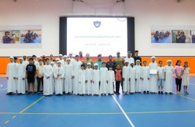 شرطة عجمان تختتم دورة الرماية وتعلم استخدام السلاح