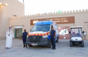 مهرجان الشيخ زايد يوفر خدمات طبية متكاملة على أعلى مستوى لخدمة زواره