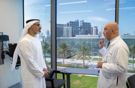 خالد بن محمد بن زايد يفتتح مركز فاطمة بنت مبارك في كليفلاند كلينك أبوظبي