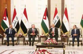 الرئيس المصري والعاهل الأردني يؤكدان دعمهما العراق 