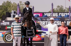 الفارسة «نوادر» تتصدر المرحلتين ببطولة «فيرتوس» لقفز الحواجز