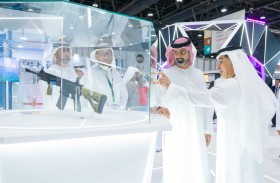 ولي عهد عجمان يزور معرض أبوظبي الدولي للصيد والفروسية بدورته الـ 20