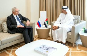 سعيد الهاجري يلتقي غيورغي بوريسينكو، نائب وزير خارجية روسيا الاتحادية