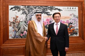 نائب رئيس الجمهورية الصيني يستقبل رئيس المجلس الوطني الاتحادي 