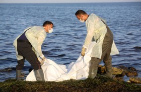 غرق مركب مهاجرين قبالة السواحل التونسية 