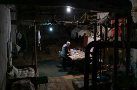 «الحياة تحت الأرض».. صور تجسّد عزلة مرعبة لسكان خيرسون الأوكرانية