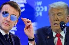 كيف تحولت إصابة عين ماكرون إلى مادة دسمة لسخرية ترامب؟