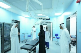 مدير عام مؤسسة الإمارات للخدمات الصحية يتفقد مشاريع التوسعة بمستشفى دبا الفجيرة