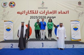 تتويج الشارقة وشرطة دبي بلقبي الكوميتيه في كأس الإمارات للكاراتيه