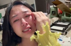 يُحطم منزله بعد شراء زوجته غسالة أطباق 