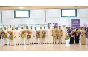 شرطة دبي تستقبل بعثة حجاجها بعد عودتهم من الأراضي المقدسة