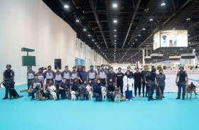 شرطة أبوظبي تختتم مشاركتها في الدورة الـ «19» لمعرض «الصيد والفروسية»