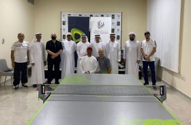 انطلاق منافسات بطولة جمعية الصحفيين الإماراتية لكرة الطاولة   