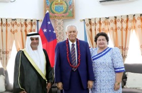 سفير الإمارات يقدم أوراق اعتماده إلى رئيس ساموا