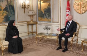 الرئيس التونسي يتسلم أوراق اعتماد سفيرة الدولة 
