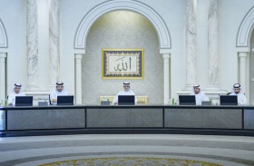 ولي عهد الشارقة يترأس اجتماع المجلس التنفيذي