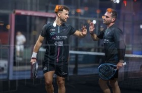 انطلاق منافسات البادل للمحترفين ببطولة الشيخ منصور بن زايد «الوثبة 2026»