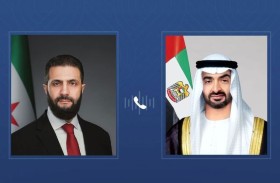 رئيس الدولة يبحث مع الرئيس السوري هاتفيا علاقـات التعـاون والتطـورات في المنطقـة