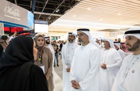 خالد بن محمد بن زايد يزور جيتكس 2022 ويتفقد عددا من الأجنحة