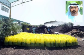 مزارع إماراتي ينتج 200 طن سماد عضوي شهريا من تدوير النفايات