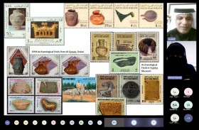 نادي تراث الإمارات ينظم محاضرة عن التراث في الطوابع البريدية الإماراتية