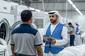 بلدية مدينة أبوظبي تنفذ حملة توعوية وتفتيشية على محلات غسيل وكي الملابس