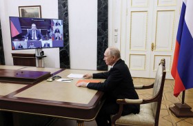 بوتين يزور المقر العام للعملية العسكرية في أوكرانيا 