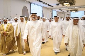 ولي عهد أبوظبي يحضر حفل استقبال بمناسبة زفاف كل من علي عيسى المزروعي وخليفة أحمد القمزي