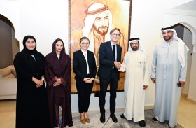 الدكتور علي النعيمي يلتقي سفير ألمانيا لدى الدولة